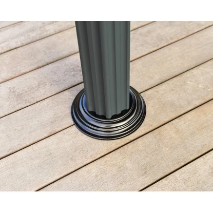 Palram - Canopia Gartenpavillon Roma 4.1 X 3.6 Anthrazit 8 Palram - Canopia Gartenpavillon Roma 4.1 X 3.6 Anthrazit – Bild 6