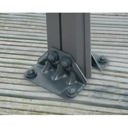 Palram - Canopia Gartenpavillon Palermo 4.3 X 4.3 Anthrazit 7 Palram - Canopia Gartenpavillon Palermo 4.3 X 4.3 Anthrazit – Bild 5