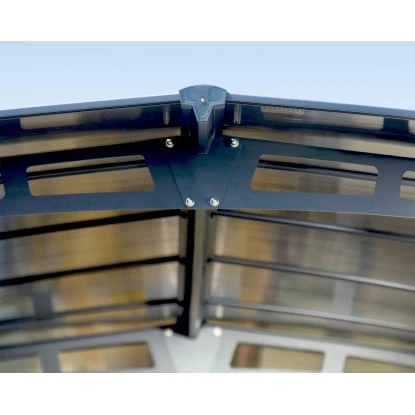 Palram - Canopia Pavillon Tuscon 3.6 X 4.4 Anthrazit 7 Palram - Canopia Pavillon Tuscon 3.6 X 4.4 Anthrazit – Bild 5