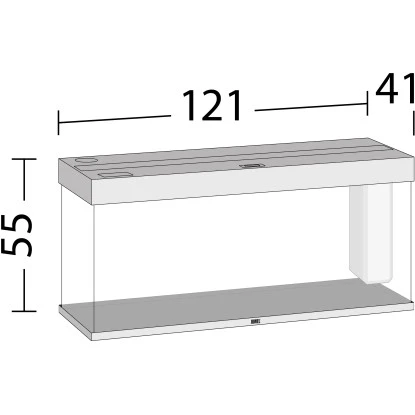 Juwel Aquarium-Set Rio LED Helles Holz 240 L 7 Juwel Aquarium-Set Rio LED Helles Holz 240 L – Bild 5