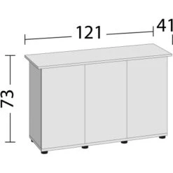 Juwel Aquariumunterschrank SBX Rio 240 Weiß -Doppler Verkäufe 2024 24 schranksbxrio240weiss 3