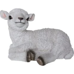 Deko-Figur Lamm Liegend 24 Cm