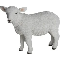 Deko-Figur Lamm Stehend 23 Cm