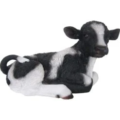 Deko-Figur Kuh Liegend 15 Cm