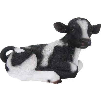 Deko-Figur Kuh Liegend 15 Cm 3 Deko-Figur Kuh Liegend 15 Cm