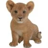 Deko-Figur Löwenbaby Sitzend 23 Cm