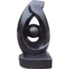 Deko-Skulptur Oval Schwarz 41 Cm -Doppler Verkäufe 2024 262644 4179 1
