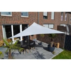 Floracord Dreiecksonnensegel Silbergrau 460 Cm X 460 Cm X 460 Cm