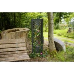 KHW Spalier Mit Erdspieß 43 Cm Anthrazit