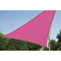 Perel Dreieck-Sonnensegel 360 Cm X 360 Cm Fuchsia