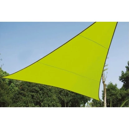 Perel Dreieck-Sonnensegel 360 Cm X 360 Cm Limegrün 3 Perel Dreieck-Sonnensegel 360 Cm X 360 Cm Limegrün