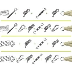 Perel Montagekit Für Sonnensegel -Doppler Verkäufe 2024 288187 1717 2