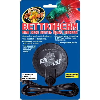 ZooMed Aquarienheizer BettaTherm Rund 7,5 W Bis 11 L 3 ZooMed Aquarienheizer BettaTherm Rund 7,5 W Bis 11 L