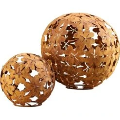 Klee Kugel Rostbraun Ø 23cm