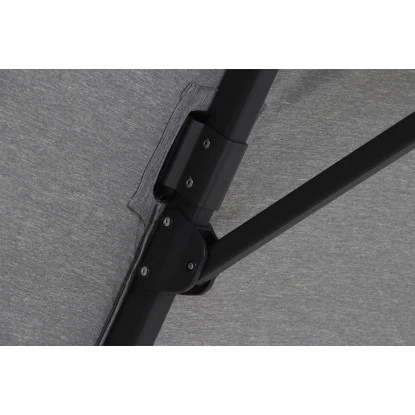 Siena Garden Ampelschirm Cirrus 350 Cm X 350 Cm Anthrazit Mit Kurbelmechanik 7 Siena Garden Ampelschirm Cirrus 350 Cm X 350 Cm Anthrazit Mit Kurbelmechanik – Bild 5