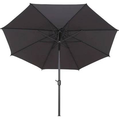 Siena Garden Marktschirm Isa Ø 300 Cm Anthrazit Mit Kurbelmechanik 6 Siena Garden Marktschirm Isa Ø 300 Cm Anthrazit Mit Kurbelmechanik – Bild 4