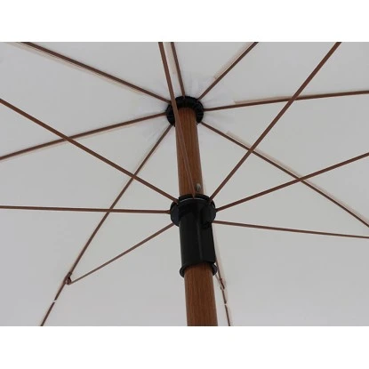 Siena Garden Marktschirm Maui Ø 180 Cm Natur Mit Schieber 6 Siena Garden Marktschirm Maui Ø 180 Cm Natur Mit Schieber – Bild 4