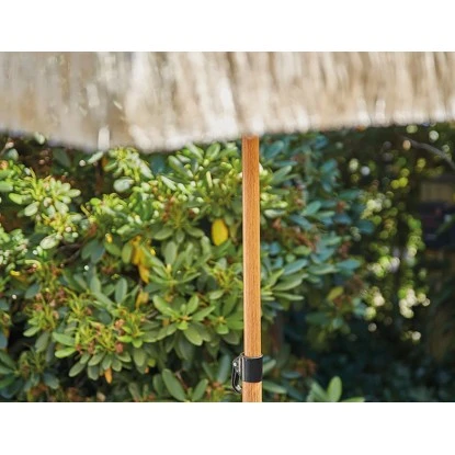 Siena Garden Marktschirm Maui Ø 180 Cm Natur Mit Schieber 11 Siena Garden Marktschirm Maui Ø 180 Cm Natur Mit Schieber – Bild 9