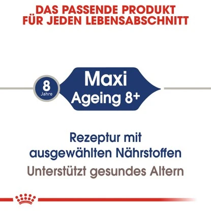 Royal Canin Maxi Ageing 8+ Trockenfutter Für ältere Große Hunde 3 Kg 5 Royal Canin Maxi Ageing 8+ Trockenfutter Für ältere Große Hunde 3 Kg – Bild 3