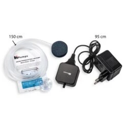 HiPumps Aquarien Luftpumpe Schwarz -Doppler Verkäufe 2024 31 28s13018Lieferumfang 04