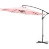 Gartenfreunde Ampelschirm Ø 300 Cm Pastell Rosa Mit Kurbel -Doppler Verkäufe 2024 320928 4655 4251083904365