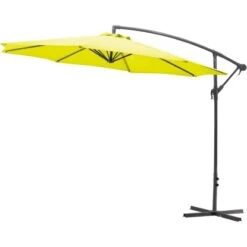 Gartenfreunde Ampelschirm Ø 300 Cm Lemon Mit Kurbel