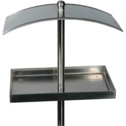 Dobar Rechteckige Design-Futterstation Edelstahl Mit Ständer