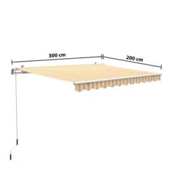 Gelenkarmmarkise Aventura 3x2m Gelb-Weiß 30 Gelenkarmmarkise Aventura 3x2m Gelb-Weiß -Doppler Verkäufe 2024 3906195 VM