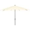 Siena Garden Marktschirm Avio Ø 350 Cm Ecru Mit Kurbelmechanik