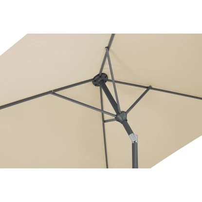 Schneider Schirme Marktschirm 130 Cm X 210 Cm Natur Mit Kurbelmechanik 6 Schneider Schirme Marktschirm 130 Cm X 210 Cm Natur Mit Kurbelmechanik – Bild 4