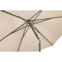 Schneider Schirme Marktschirm Ø 270 Cm Natur Mit Push-Up Mechanik -Doppler Verkäufe 2024 4000570664028 66402 5