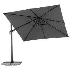 Schneider Schirme Ampelschirm 300 Cm X 358 Cm Anthrazit Mit Kurbelmechanik -Doppler Verkäufe 2024 4000570727150 2630 S 4