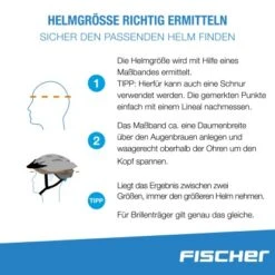 Fischer Fahrradhelm Urban Plus Brooklyn Schwarz S/M -Doppler Verkäufe 2024 4008153504495 2633 AI 04