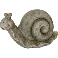 Gartenfigur Schnecke 12,5 Cm Braun