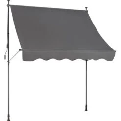 Fallarmmarkise 2x1,5m Anthrazit Mit LED-Beleuchtung -Doppler Verkäufe 2024 4048121260893 S02 260820