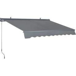 Hülsenmarkise Belport 3x2m Anthrazit Mit Motor