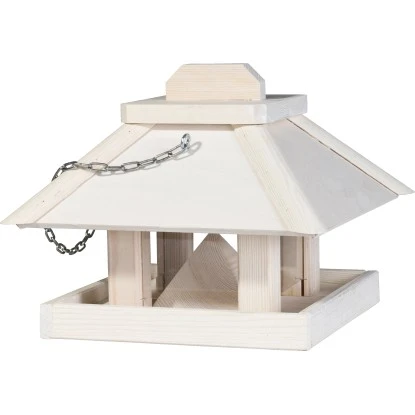 Vogelfutterhaus Kiefernholz Weiß 22 Cmx 29 Cmx 29 Cm 3 Vogelfutterhaus Kiefernholz Weiß 22 Cmx 29 Cmx 29 Cm