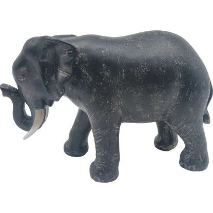 Gartenfigur Elefant 16,5 Cm Grau 3 Gartenfigur Elefant 16,5 Cm Grau