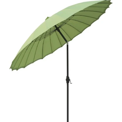 Marktschirm Limon Ø 270 Cm Limone Mit Kurbel 4 Marktschirm Limon Ø 270 Cm Limone Mit Kurbel – Bild 2