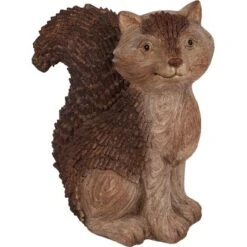 Deko-Fuchs Aus Polystone 32 Cm X 16,50 Cm X 25,5 Cm Braun