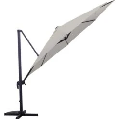 Ampelschirm Mendota Ø 340 Cm Ecru Mit Kurbelmechanik -Doppler Verkäufe 2024 4048126607150 S03 090920 L