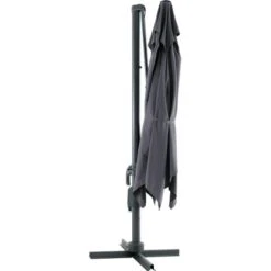 Ampelschirm Moga Ø 300 Cm Grey Mit Kurbelmechanik -Doppler Verkäufe 2024 4048126608515 S02 070820 L