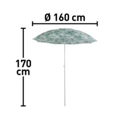 Marktschirm Ø 160 Cm Mit Push-Up Mechanik -Doppler Verkäufe 2024 4048126625710 200