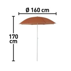 Marktschirm Ø 160 Cm Mit Push-Up Mechanik -Doppler Verkäufe 2024 4048126625710 50
