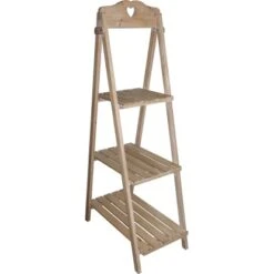 Pflanzregal Holz 126 Cm X 60 Cm X 34 Cm Natur