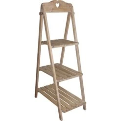 Pflanzregal Holz 105 Cm X 60 Cm X 34 Cm Natur