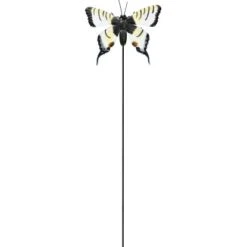 Gartenstecker Schmetterling 110 Cm Hellgelb