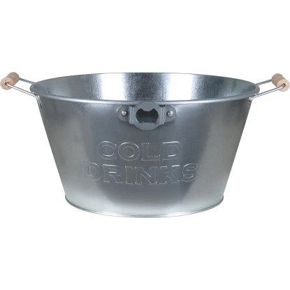 A.H.G. Getränkekühler Cold Drinks Zinkwanne Ø 35 Cm X 17 Cm Silber 3 A.H.G. Getränkekühler Cold Drinks Zinkwanne Ø 35 Cm X 17 Cm Silber