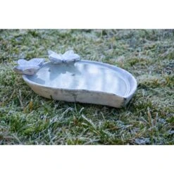 Dobar Vogelbad Und Insektentränke Foglia 37 Cm X 28 Cm X 4,5 Cm