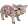 Deko-Blumenschwein Stehend 18,5 Cm